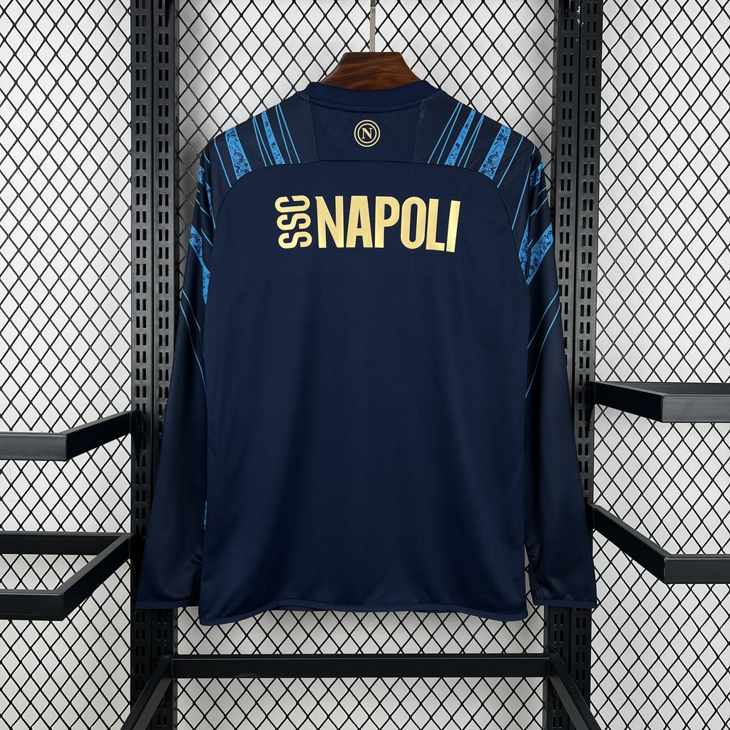 Camisola S.S.C. Napoli Aquecimento 25/26 - Manga Comprida 2