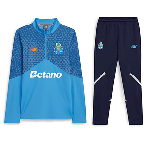 Fato de Treino F.C.Porto 25/26 - Camisola 1/2 ZIP