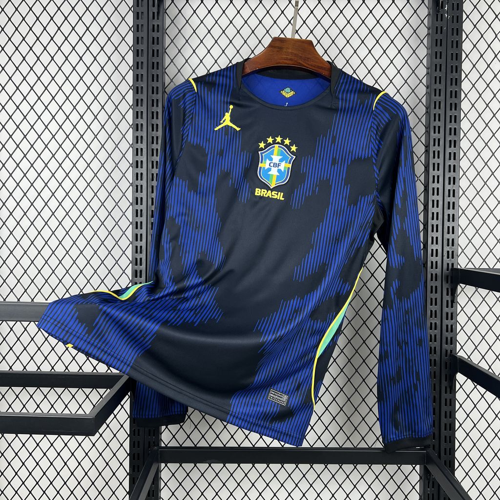 Camisola Brasil Alternativa 2026 - Manga Comprida 1