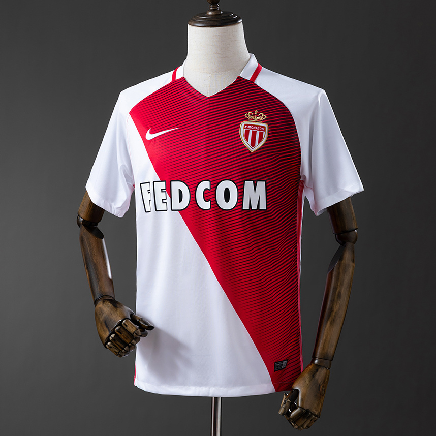 Camisola Retro A.S. Monaco Principal 2016/17 1