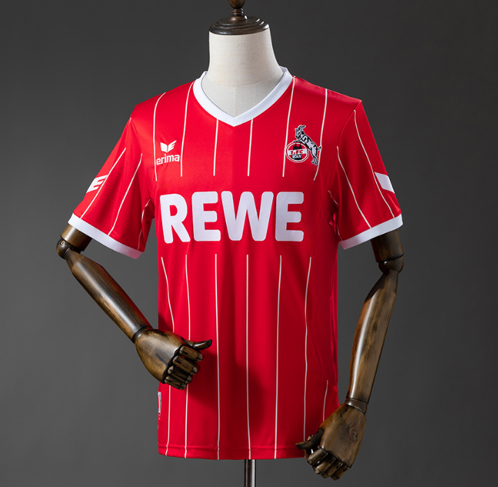 Camisola Retro 1. FC Köln Alternativa 2017/18 1