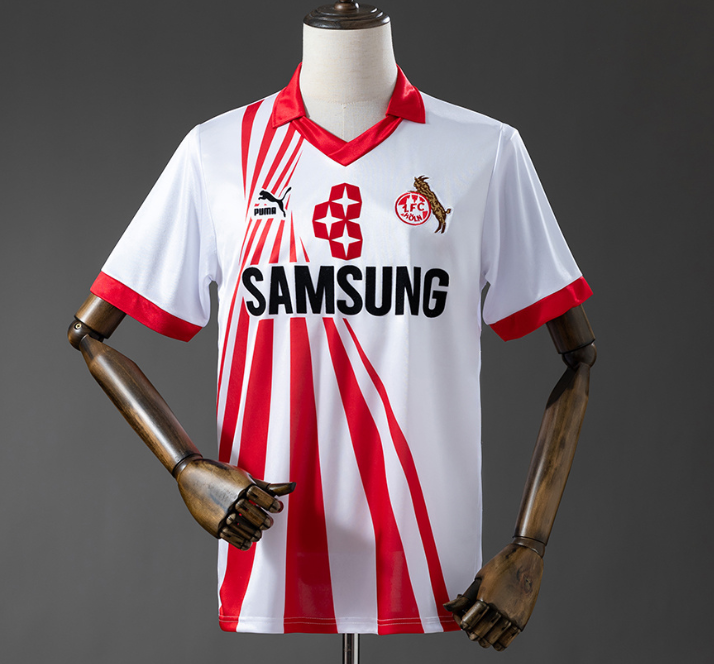 Camisola Retro 1. FC Köln Principal 1990/91 1
