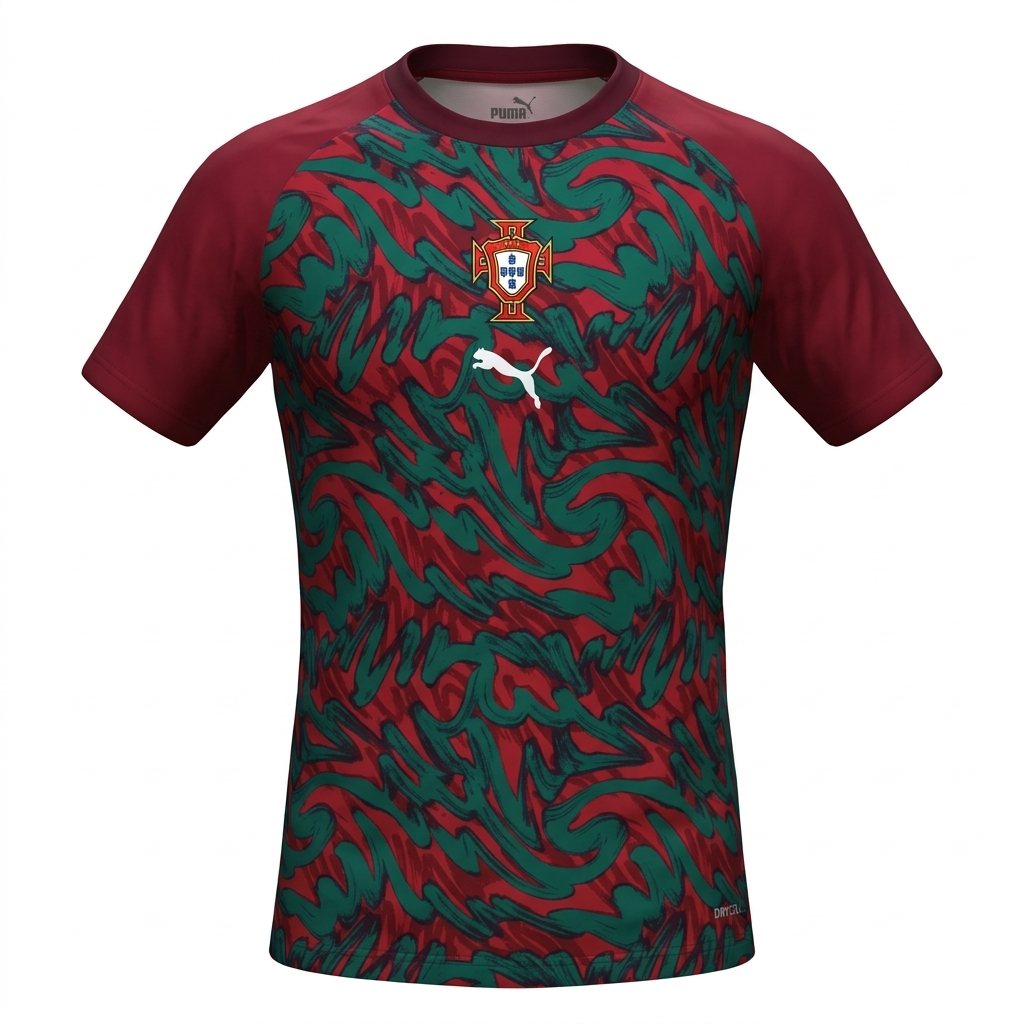 Camisola Portugal Aquecimento 2026 1