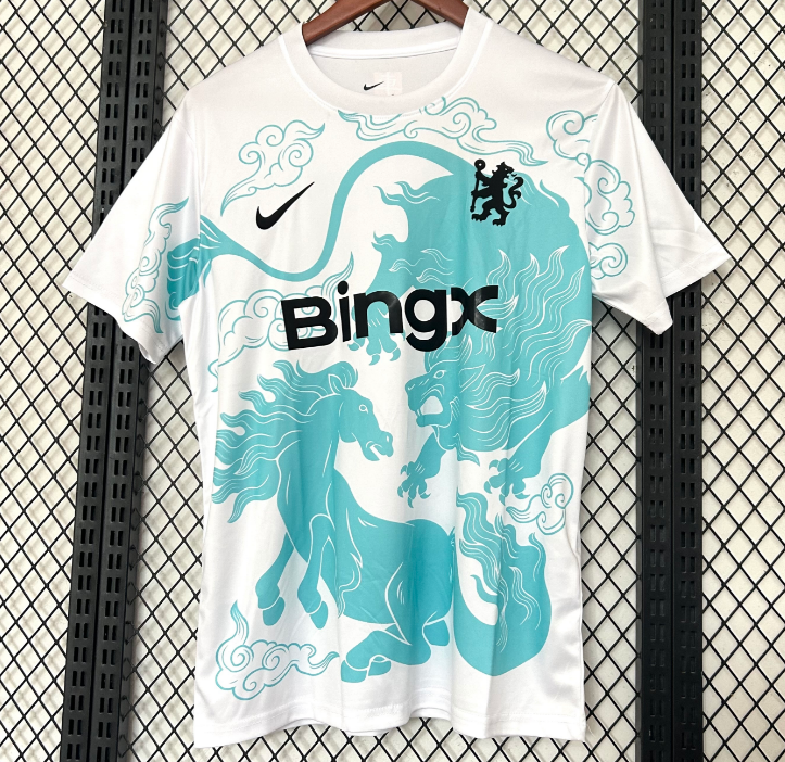 Camisola Chelsea F.C. Aquecimento 26/27 1