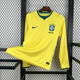 Camisola Brasil Principal 2026 - Manga Comprida