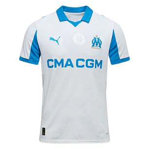 Camisola Olympique de Marseille Principal 25/26 