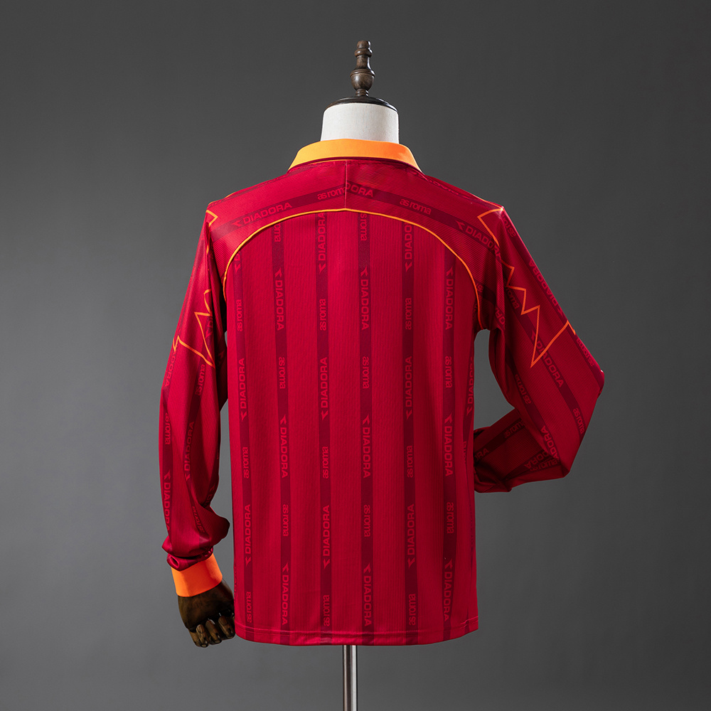 Camisola Retro A.S. Roma Principal 1999/00 - Manga Comprida 2