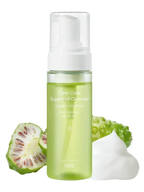 PURITO Clear Code Superfruit Jabón De Limpieza Facial 150ml