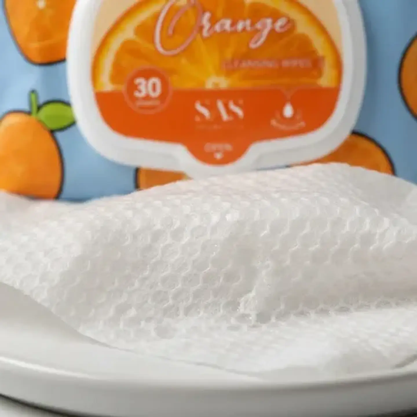 Toallitas Desmaquillantes Aroma Naranja 30u-sas 3