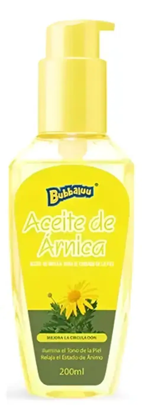 Bubbaluu Aceite De Árnica Para Cuidado Corporal 200ml