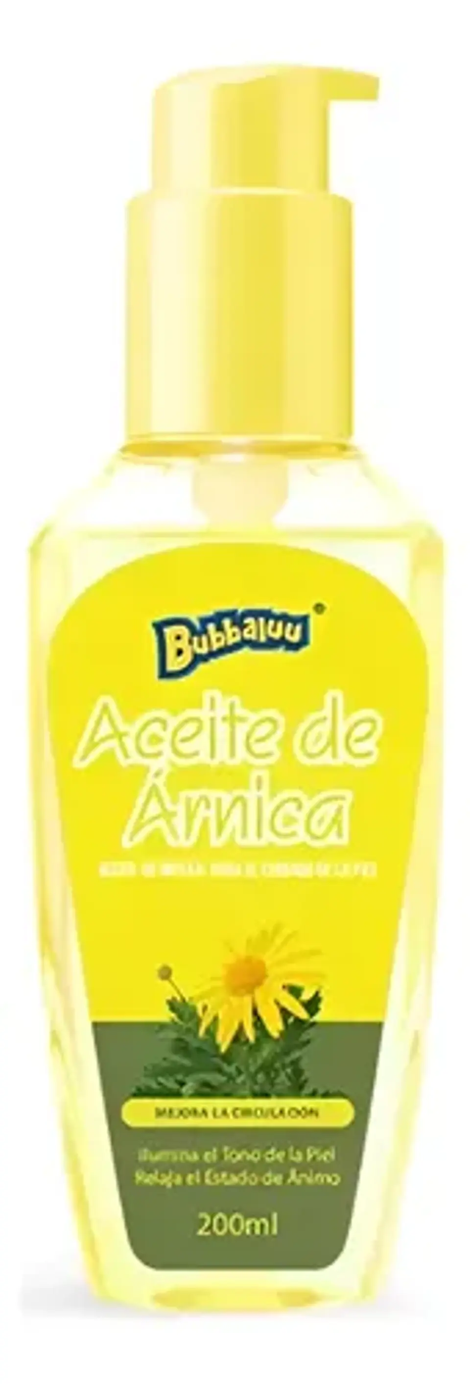 Bubbaluu Aceite De Árnica Para Cuidado Corporal 200ml 1