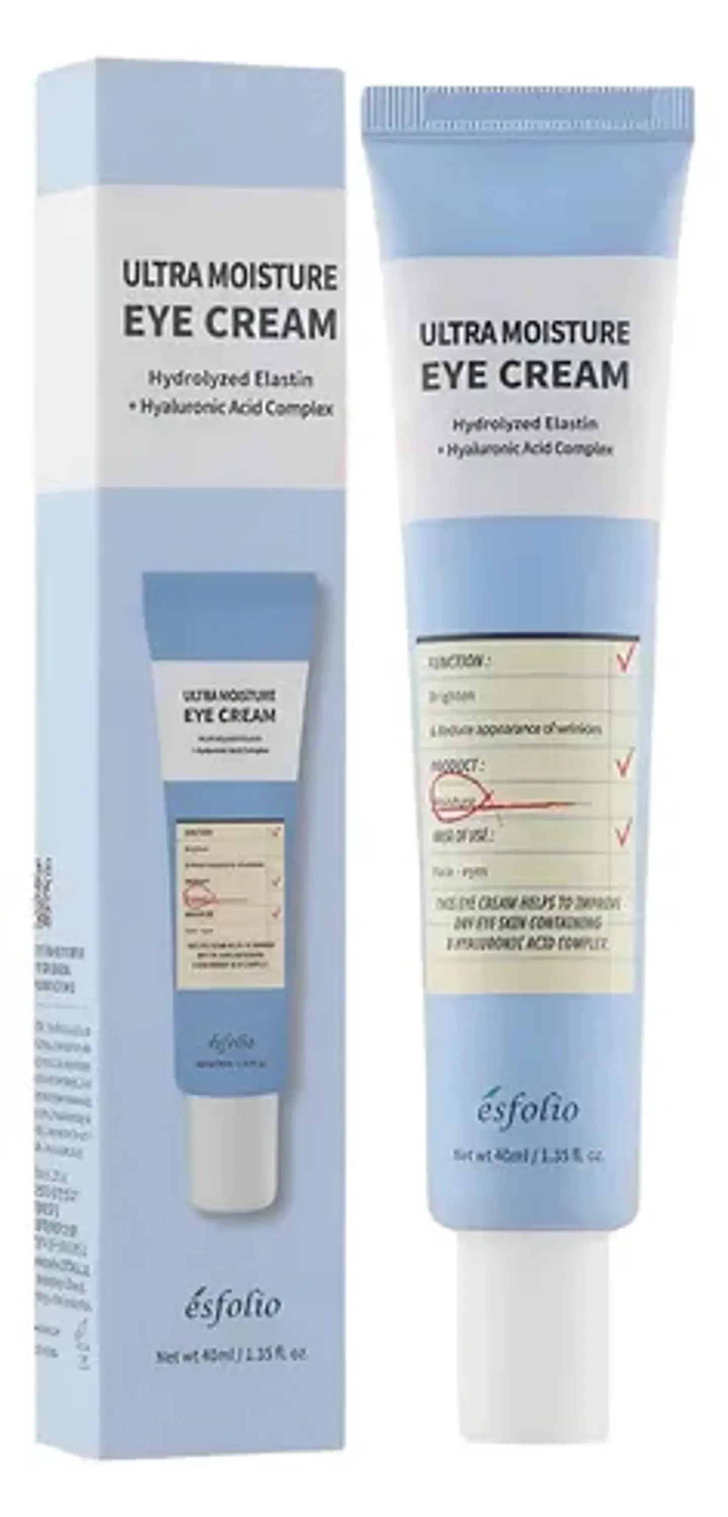Crema Ultra Moisture Eye Cream Esfolio 1