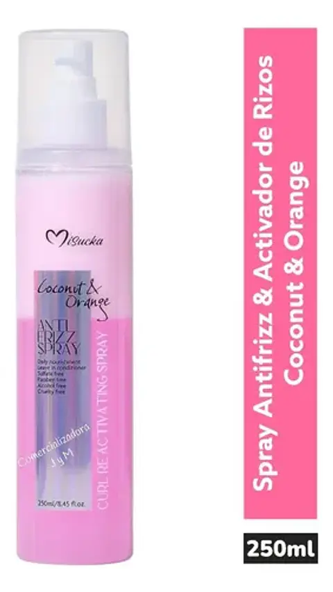 Spray Antifrizz Activador De Rizos Coconut & Orange Misucka