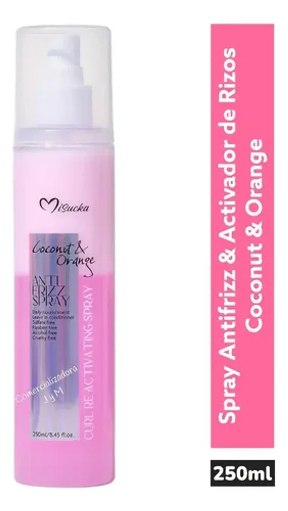 Spray Antifrizz Activador De Rizos Coconut & Orange Misucka 1
