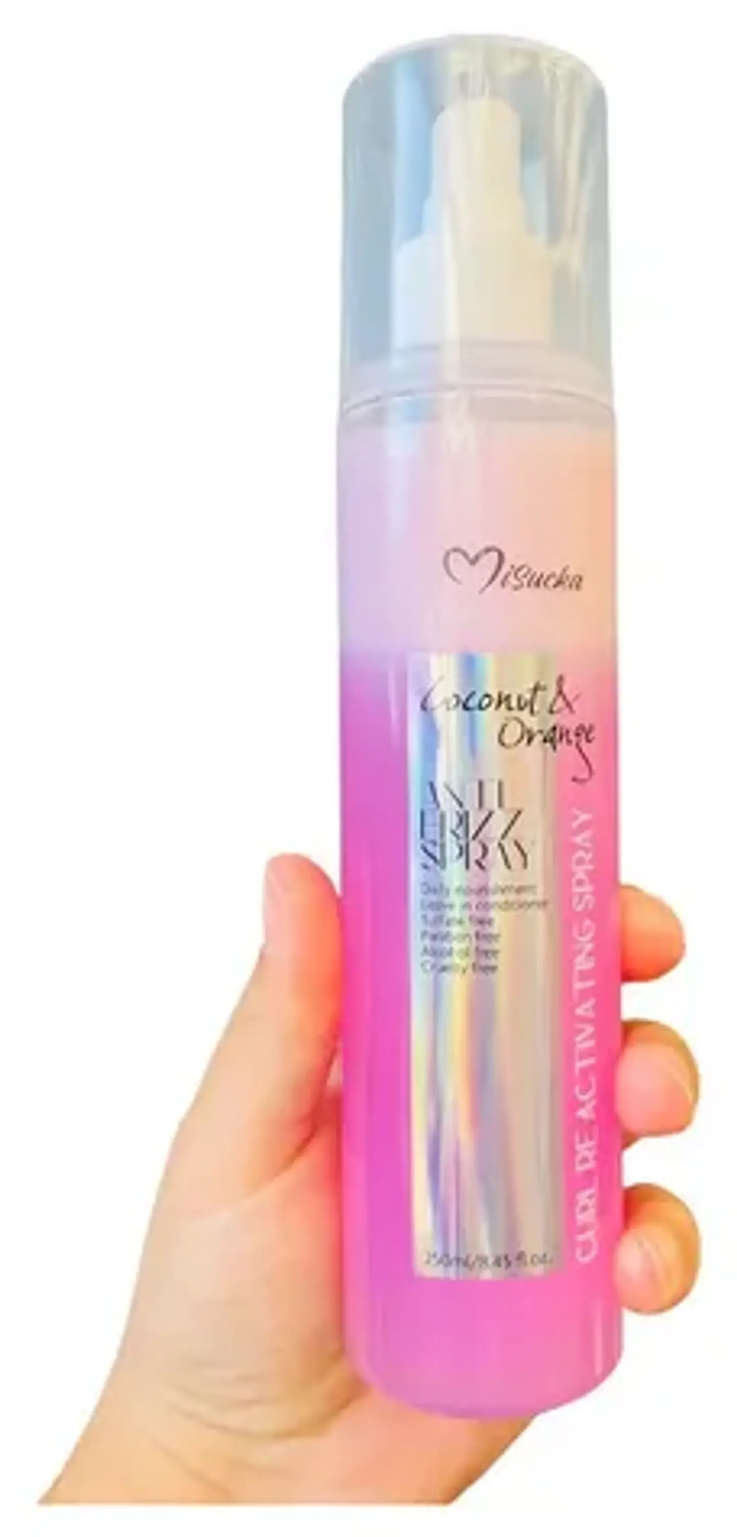 Spray Antifrizz Activador De Rizos Coconut & Orange Misucka 4