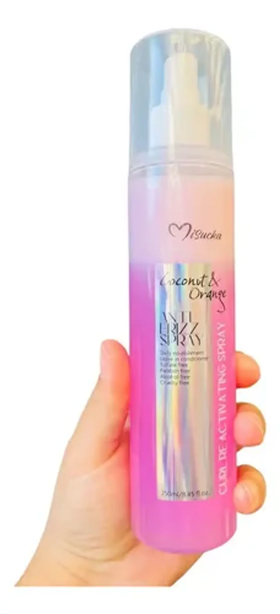 Spray Antifrizz Activador De Rizos Coconut & Orange Misucka 4