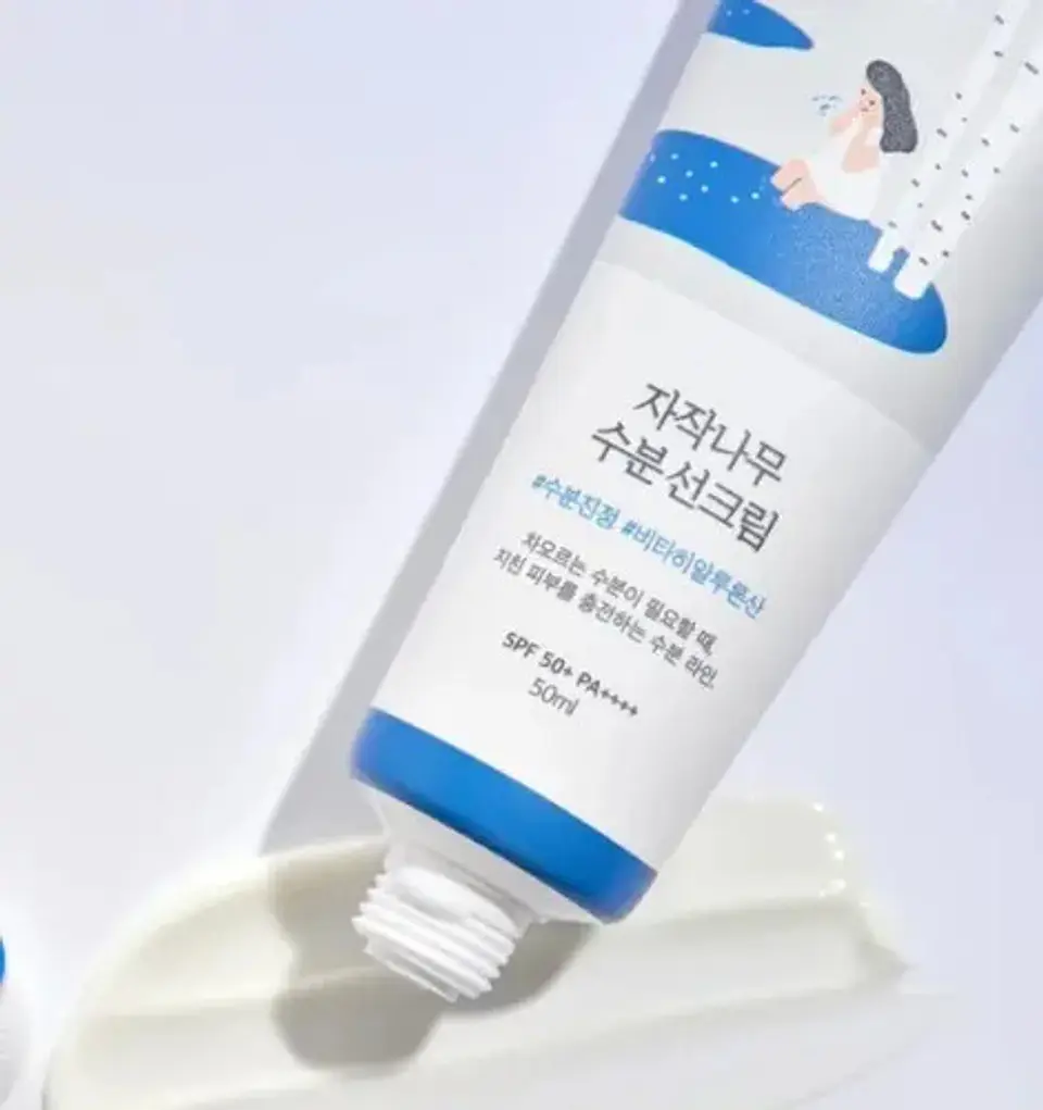 ROUND LAB Birch Moisturizing UV Sunscreen 50ml Calmante Hidratante Para Piel Sensible 2