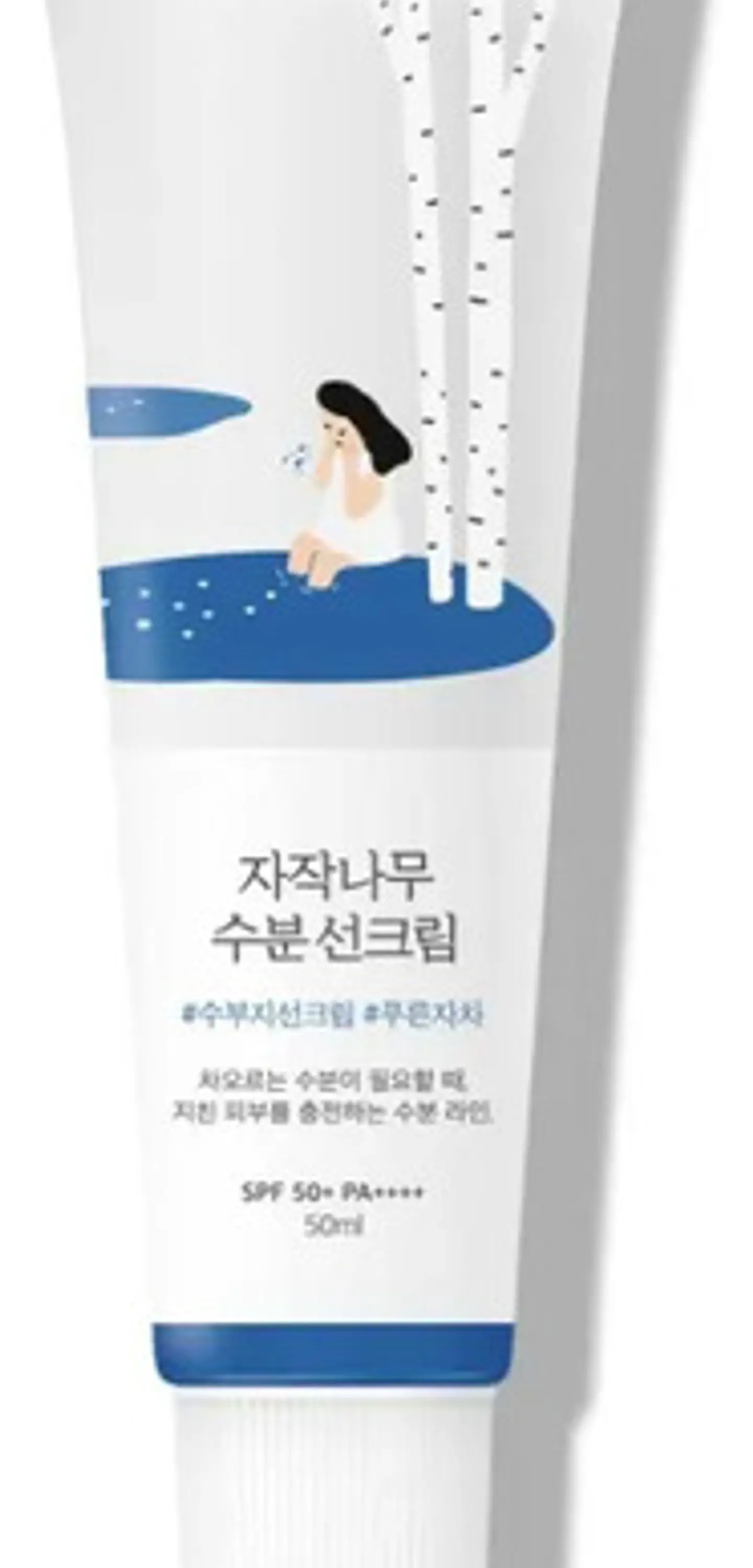 ROUND LAB Birch Moisturizing UV Sunscreen 50ml Calmante Hidratante Para Piel Sensible 5