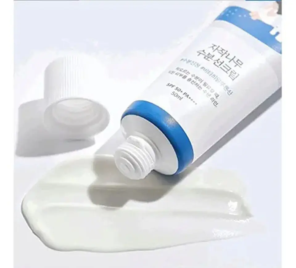 ROUND LAB Birch Moisturizing UV Sunscreen 50ml Calmante Hidratante Para Piel Sensible 7