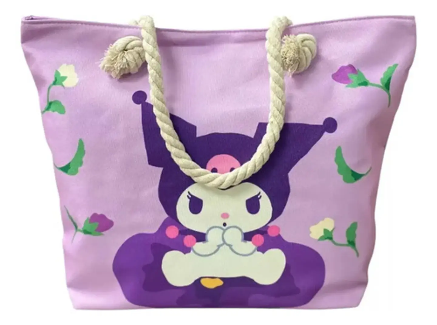 Bolso De Playa Kuromi Verano Original Licencia Sanrio 1