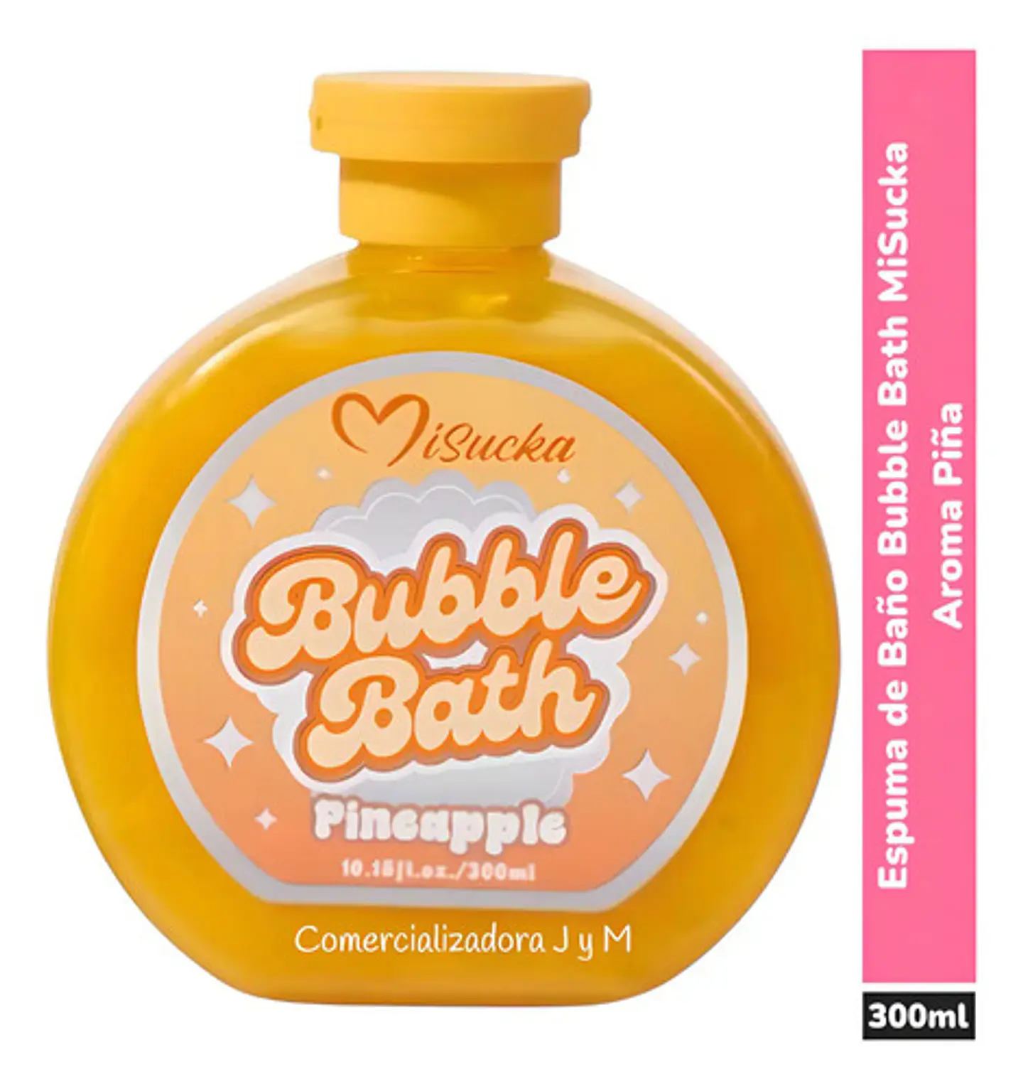 Misucka Espuma Baño Hidratante Perfumada Bubble Bath 300ml Piña 1