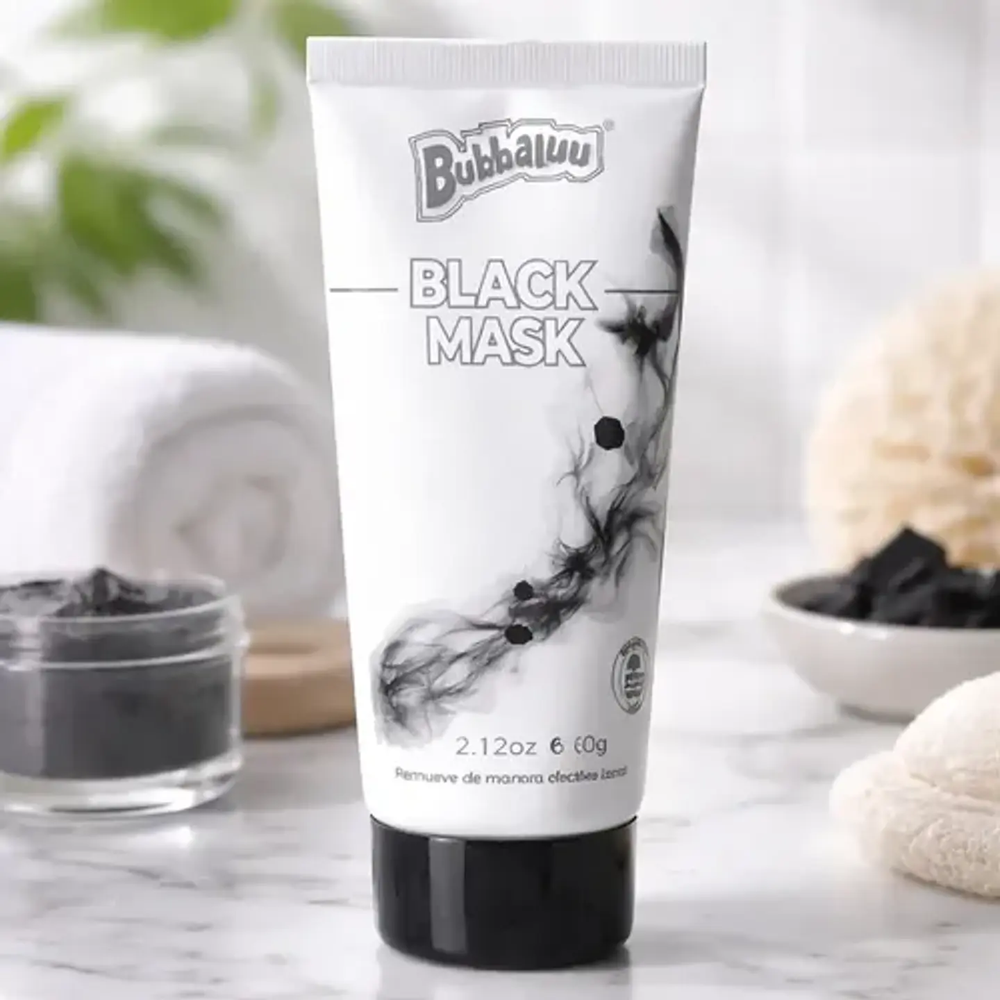 Mascarilla facial para piel Bubbaluu Skincare Mascarilla Facial Para Limpieza Profunda Puntos Negros 3
