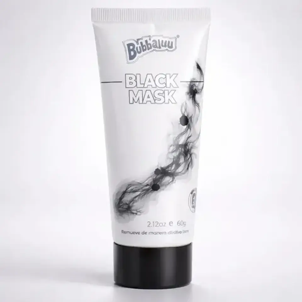 Mascarilla facial para piel Bubbaluu Skincare Mascarilla Facial Para Limpieza Profunda Puntos Negros 6