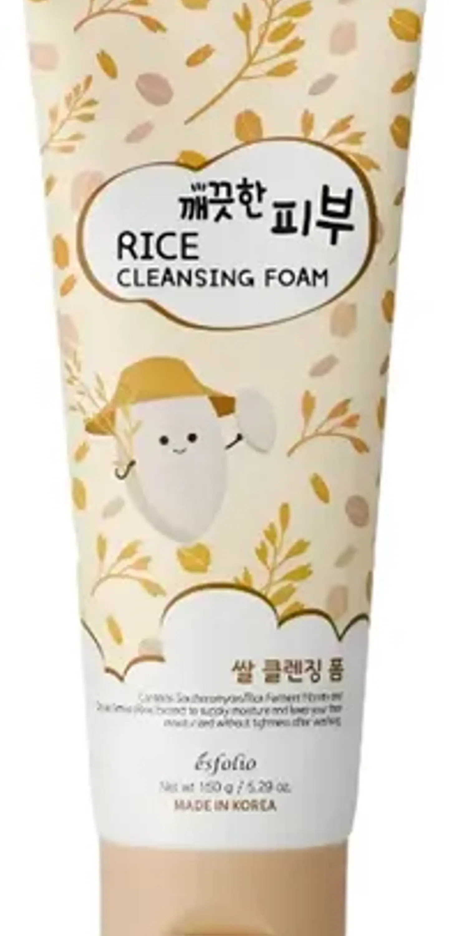 Esfolio - Rice Cleansing Foam 150g 1