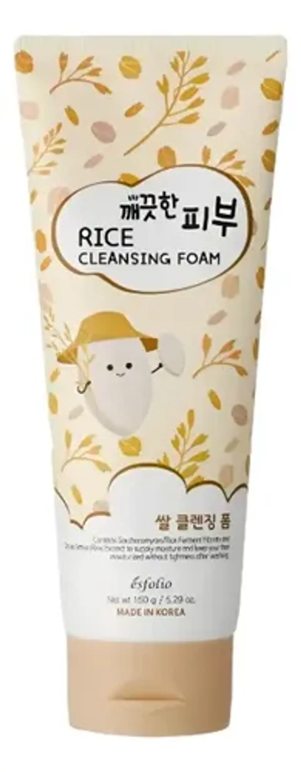 Esfolio - Rice Cleansing Foam 150g 1