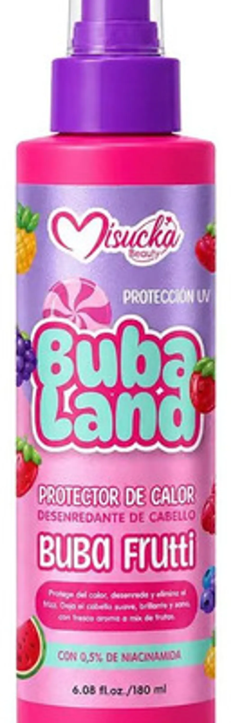 Protector De Calor Y Desenredante Buba Land Buba Frutti 180m 1