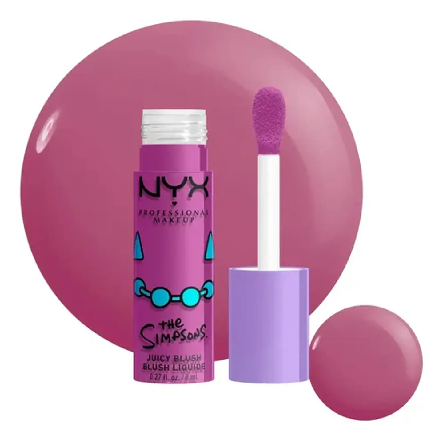 Iluminador NYX Professional Makeup The Simpsons Fat Cheeks líquido 3