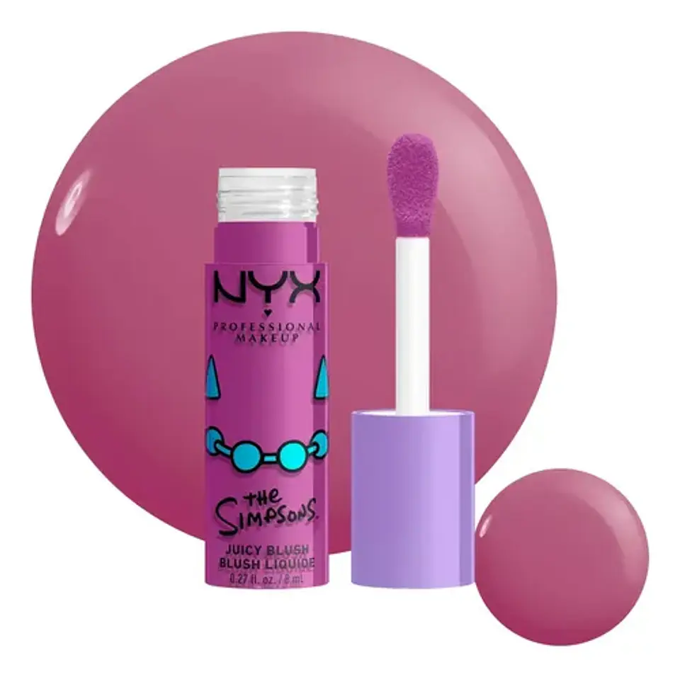 Iluminador NYX Professional Makeup The Simpsons Fat Cheeks líquido 3