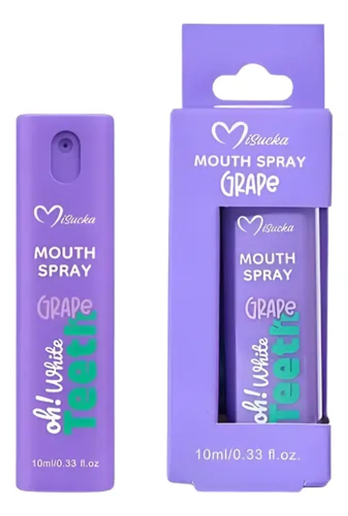 Spray Bucal White Teeth De Misucka 10 Ml - Grape 1