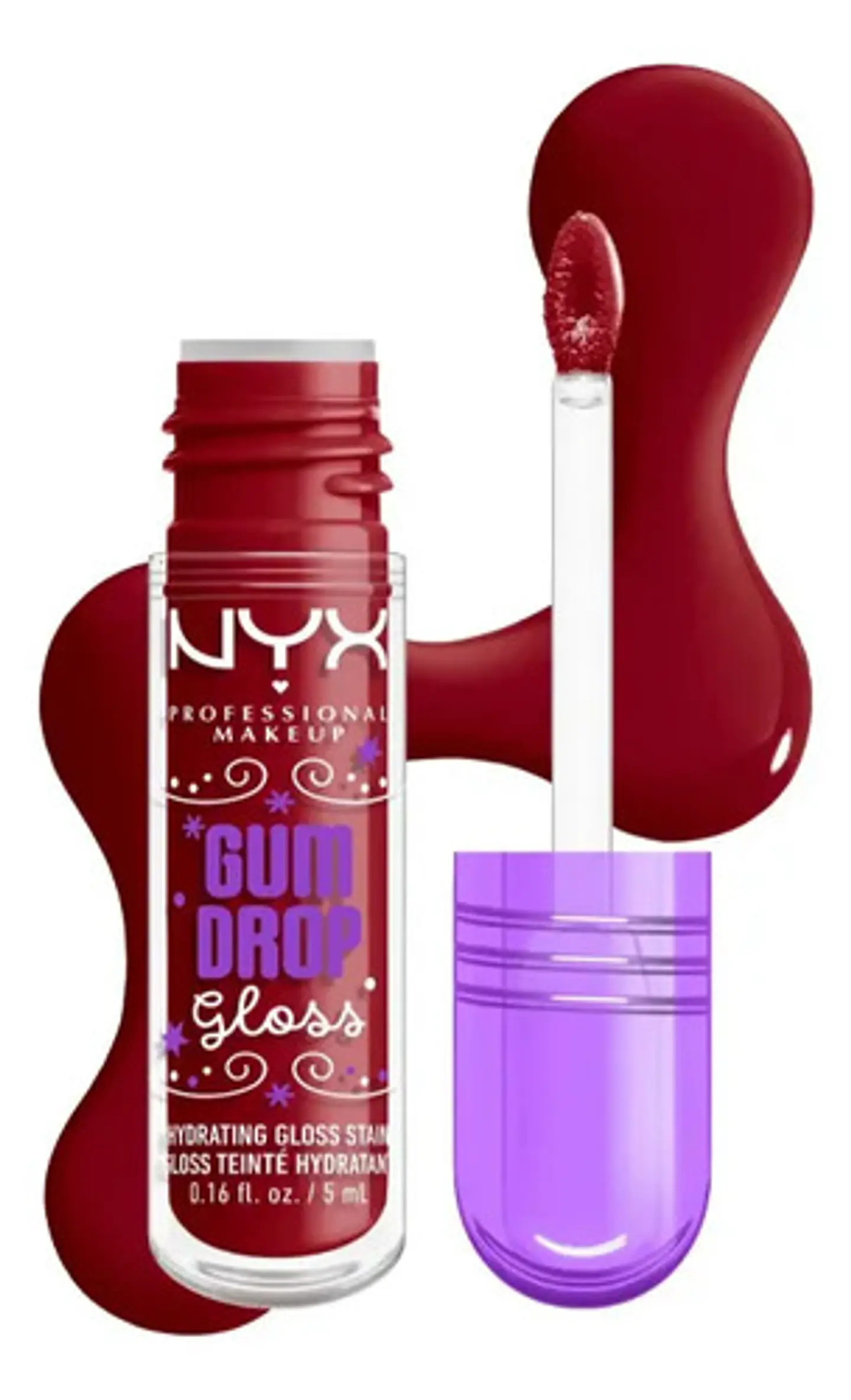 Gloss Nyx Holiday 2025 Cranberry Splash 1