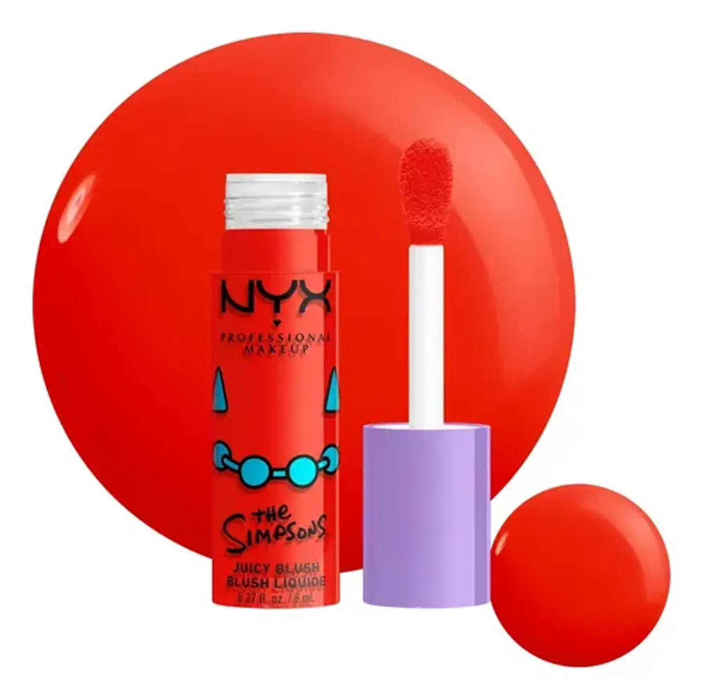 Iluminador NYX Professional Makeup The Simpsons Fat Cheeks líquido 3