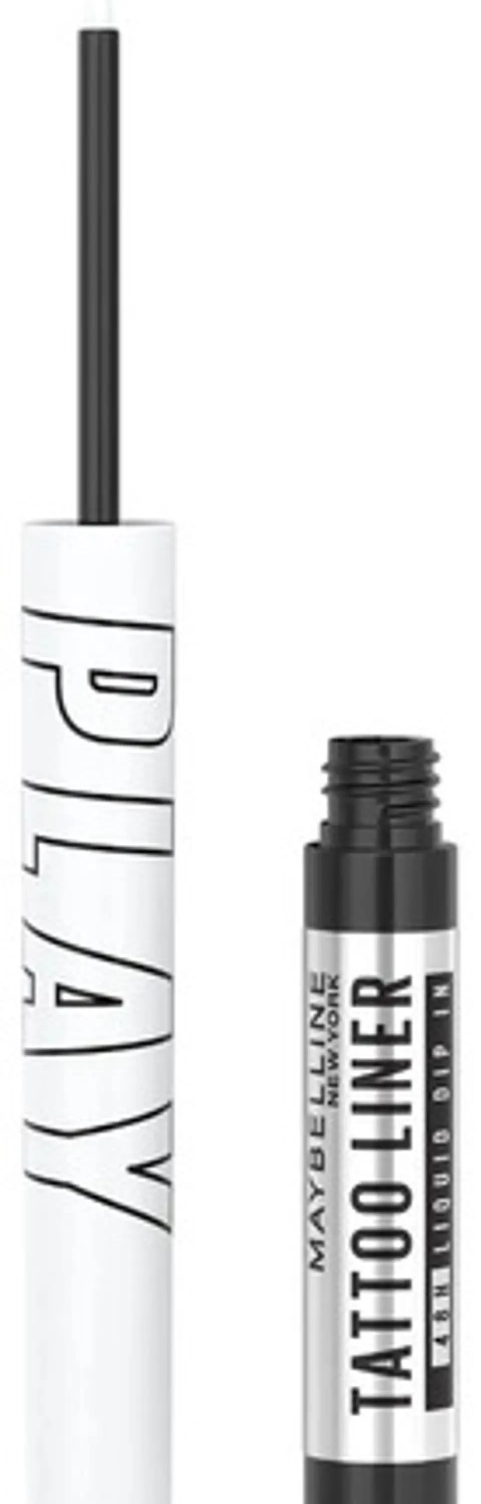 Delineador líquido Maybelline Tattoo Liner Play Tattoo Liner 48h Liquid Dip In 1