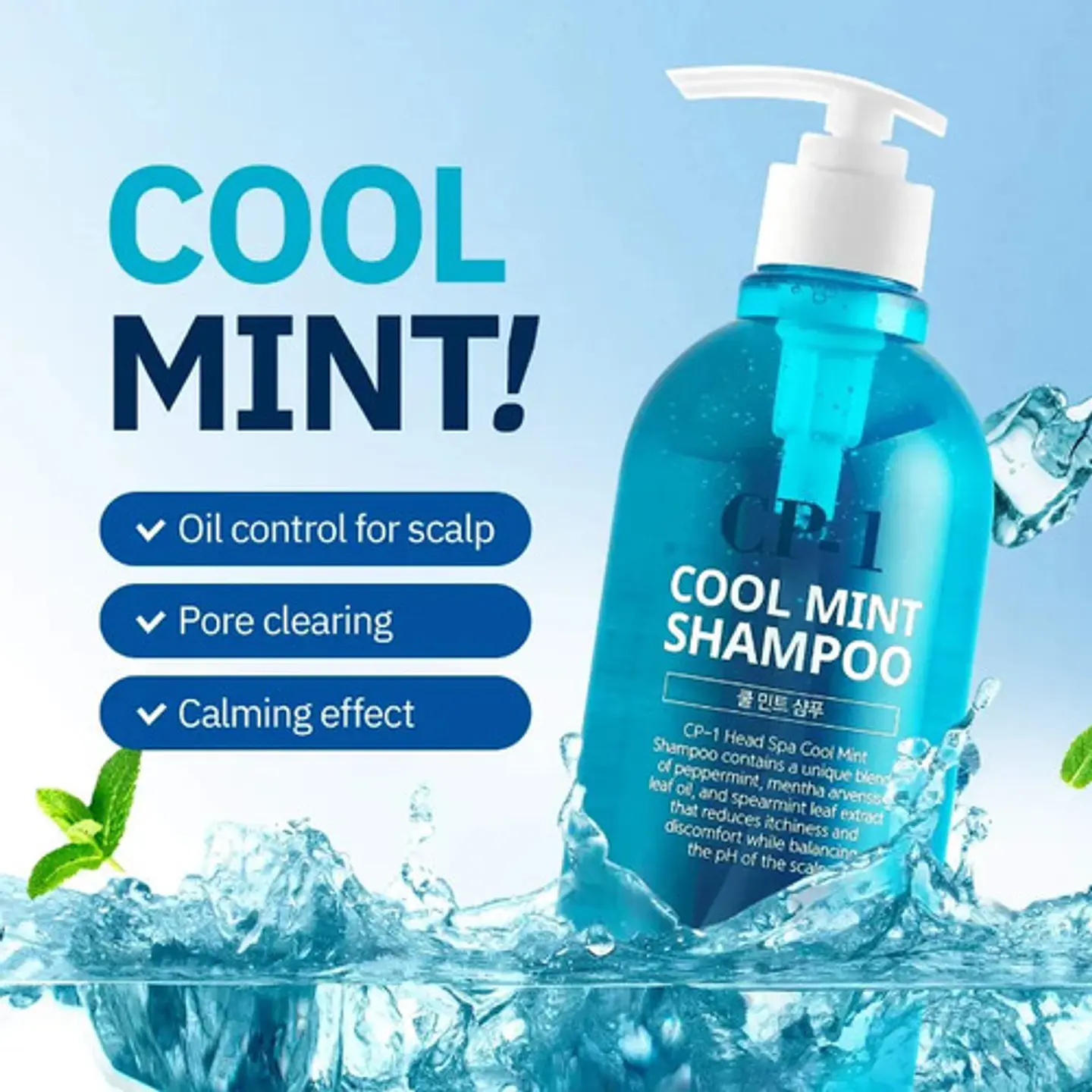Cp-1 Cool Mint Shampoo Head Spa 500ml 2