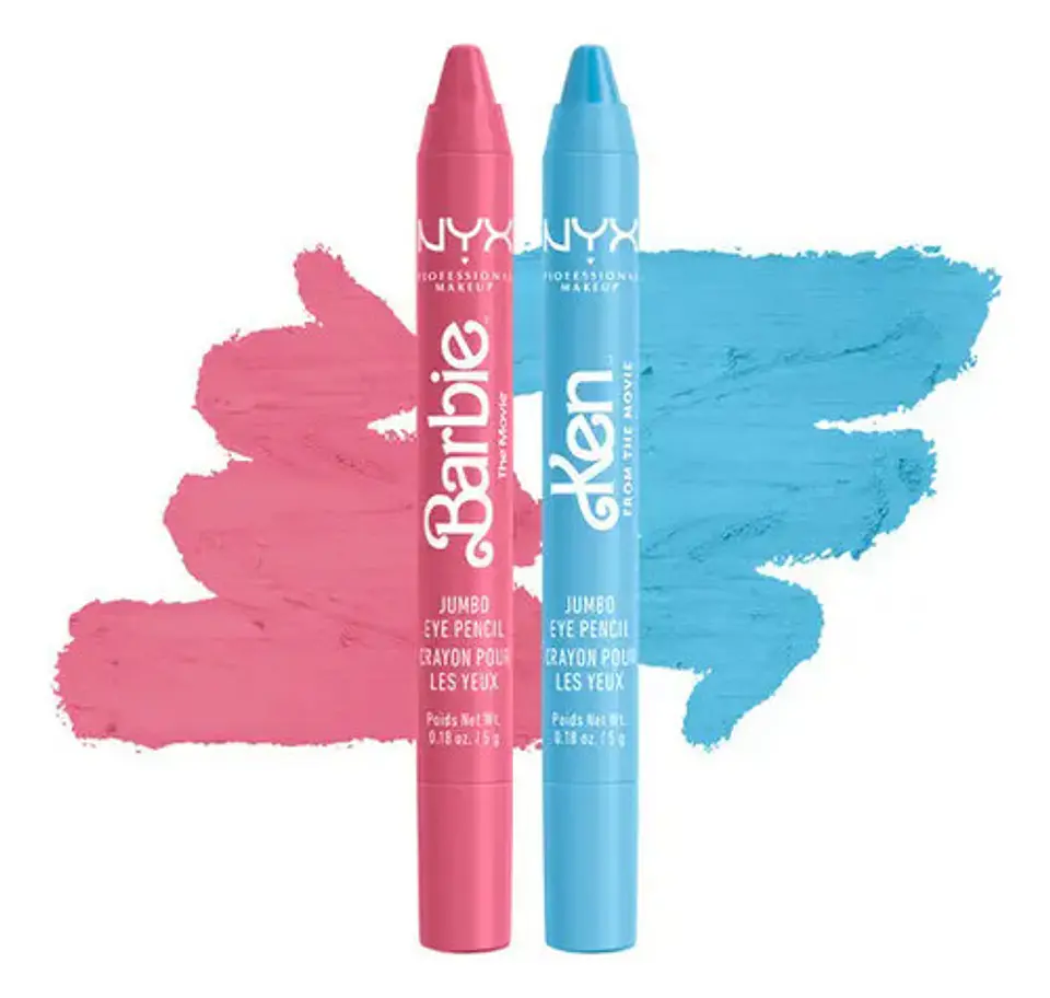 Lápiz delineador de ojos NYX Professional Makeup BARBIE THE MOVIE Kit 2 Jumbo Eye Pencil Barbie The Movie 4