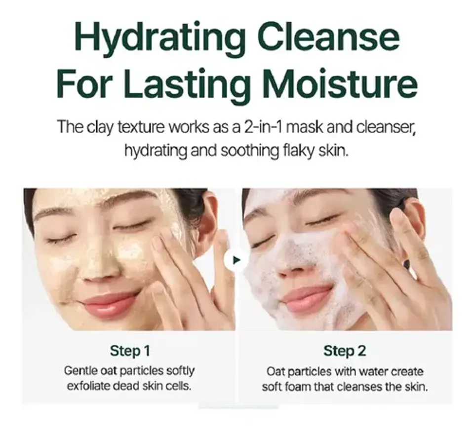 Purito Oat In Gentle - Jabón Exfoliante Facial 150ml 7