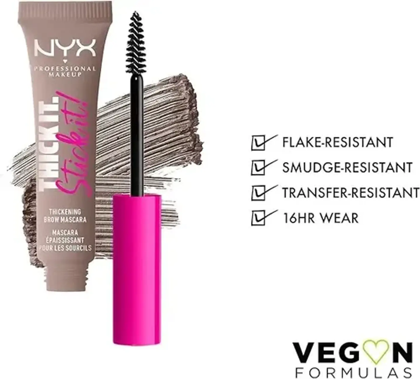 gel para cejas NYX Professional Makeup Thick it Stick it de 20 mL/20 g 2