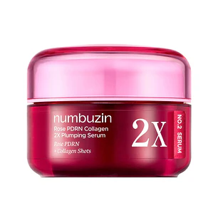 No.2 Rose PDRN Collagen 2X Plumping Serum Numbuzin – 30 ml