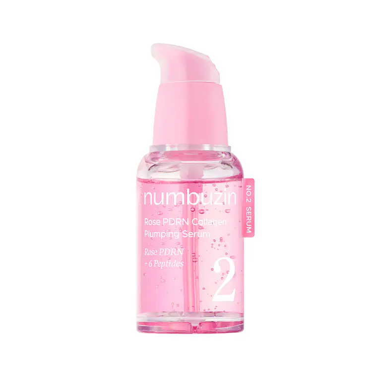 No.2 Rose PDRN Collagen Plumping Serum Numbuzin – 30 ml 1