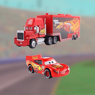 Rayo McQueen + Mack - Película Cars