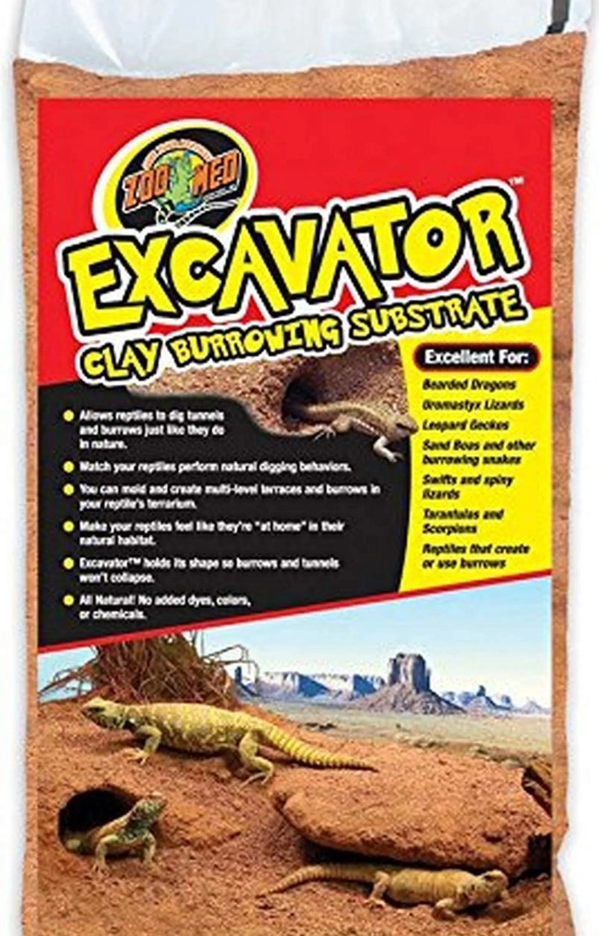Excavator Zoo med sustrato desertico 1