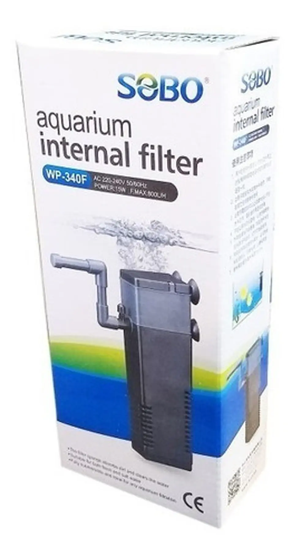 Filtro Interno Sumergible Serie WP-F SOBO 1