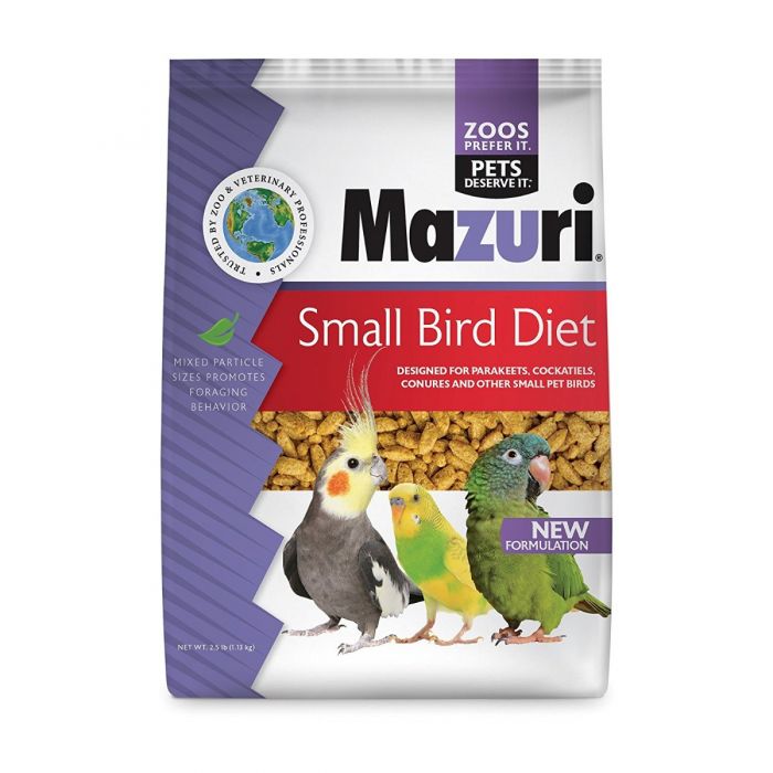 MAZURI SMALL MINI BIRD DIET 0.9 KG