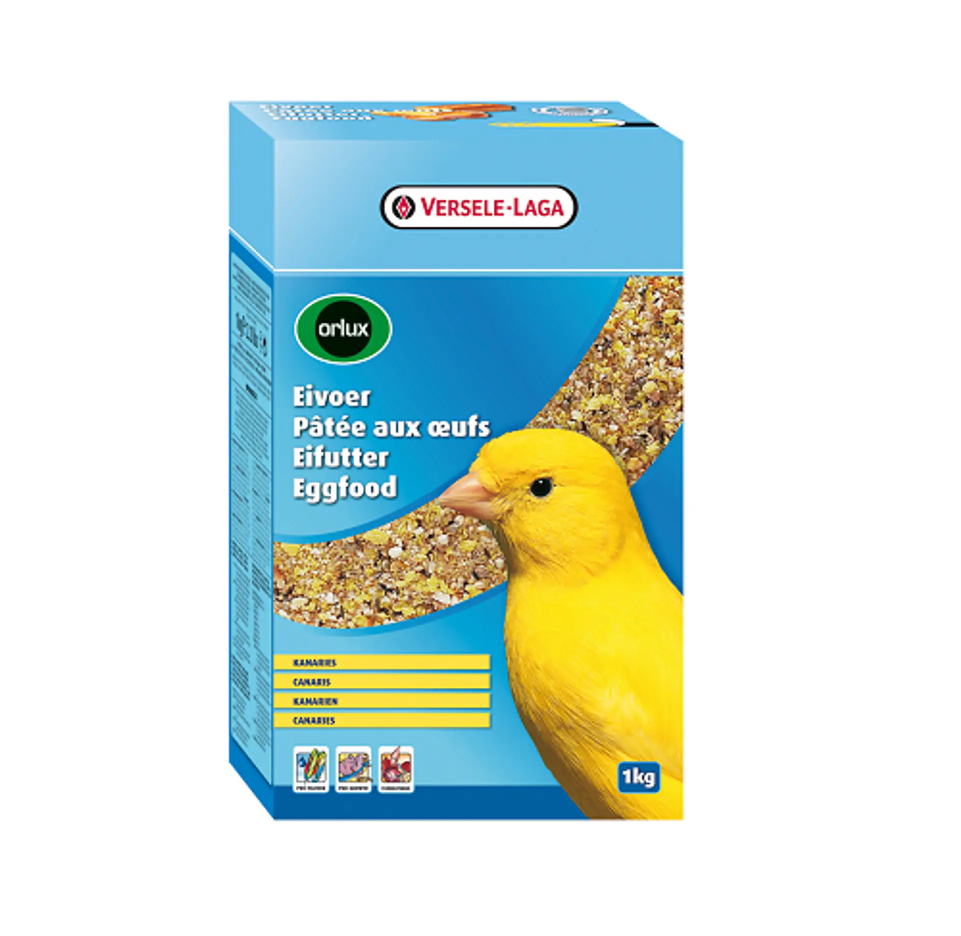 Pastón para canarios EGGFOOD DRY ORLUX 1kg – Versele Laga 1