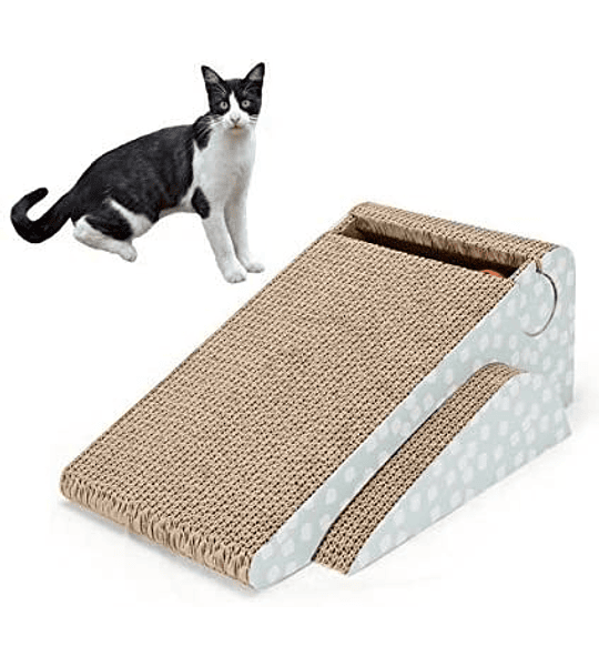 Rascador para gato triángulo con Catnip – IL MIO PET