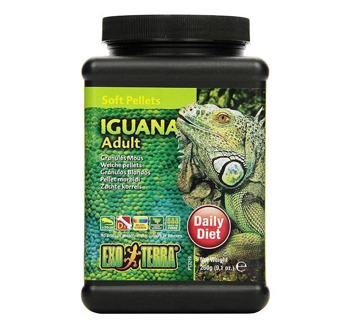 Alimento Exo Terra Gránulos Blandos para Iguana Adulta