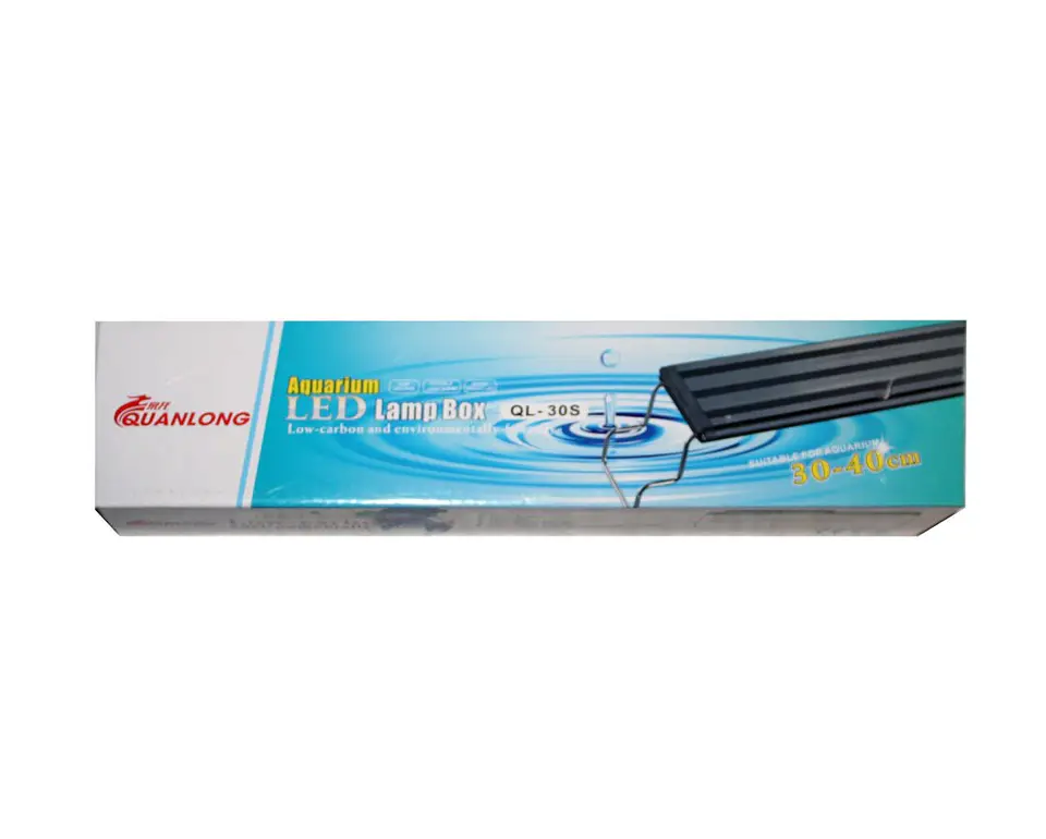 Lampara Led acuario Quanlong Blanca QL-S 1
